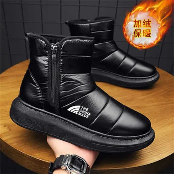 На ноге Снегоступы Кроссовки с высоким вырезом Военные ботинки Черные мужские китайские туфли Спорт Sapatenos Scarp Подарки Shouse Wide Foot