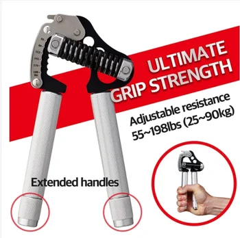 Iron Grip Усилитель рукоятки Регулируемые рукоятки для силовых тренировок Силовой тренажер для запястья и предплечья