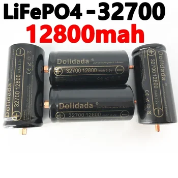 Оригинальная аккумуляторная батарея 32700 12800 мАч 3,2 В Lifepo4 Профессиональная литий-железо-фосфатная батарея с винтом