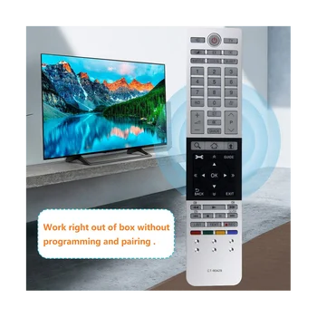Заменить пульт дистанционного управления телевизором CT-90429 для телевизоров Toshiba CT-90430, CT-90429, CT-90427, CT-90428, CT-90444 4K и других телевизоров UHD