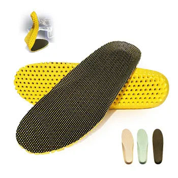 Эластичный дышащий дезодорант Стельки для бега Стельки для ног Мужчины Женщины Стельки для обуви Подошва Ортопедическая накладка Пена с эффектом памяти