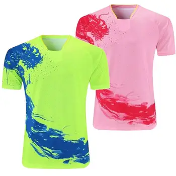 Мужские футболки 2021 New China Dragon настольный теннис Джерси для мужчин Женщины Дети Китай футболка для пинг-понга Рубашки для настольного тенниса