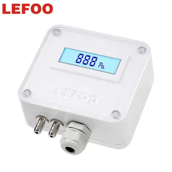 LEFOO Transmisor de Presion Дифференциальный перепад давления воздуха для центральной системы вентиляции и кондиционирования воздуха