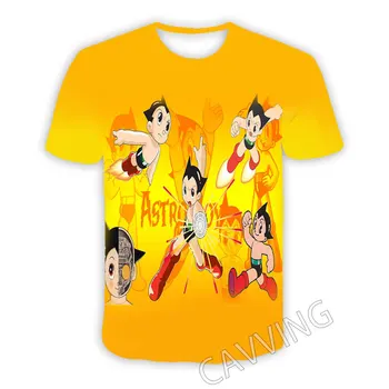 CAVVING 3D-печатные повседневные футболки Astro Boy Хип-хоп футболки Harajuku Styles Tops Одежда для мужчин / женщин T01