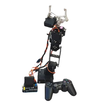 PS2 Пульт дистанционного управления Шесть степеней свободы Роботизированная рука для Arduino Комплект управления MG996 Сервоприводы