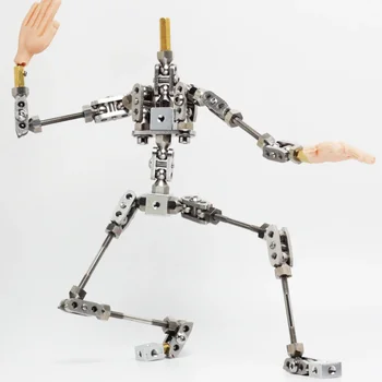 Pro3.0 покадровая анимация профессиональная износостойкая гибкая кукла-скелет из нержавеющей стали (не включая руку)