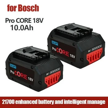 100% высококачественный литий-ионный аккумулятор 18 В 10,0 Ач GBA18V80 для аккумуляторных дрелей Bosch 18 Volt MAX