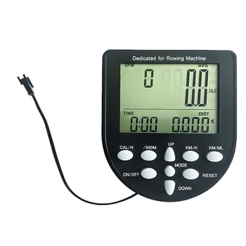  Счетчик гребного тренажера Bluetooth APP Электронные часы для магниторезистивного гребного устройства Монитор фитнес-оборудования