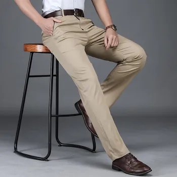 MRMT 2023 Совершенно новые эластичные брюки Мужские повседневные брюки больших размеров Тонкий прямой деловой формальный костюм Мужские брюки Брюки