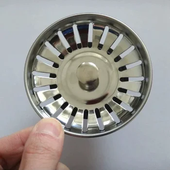 Диаметр 78 мм Нержавеющая сталь Кухонная мойка Сетчатый фильтр Пробка Сливная пробка Фильтр для раковины