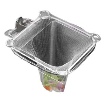 Ловушка для кухонной мойки, фильтр для раковины из нержавеющей стали с ситечком для кухонной мойки 100 для сбора кухонных отходов Прочный