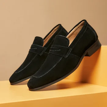 2023 Премиум торговая гарантия мужская классическая обувь для водителя кожаная модная обувь оптом брендовые лоферы
