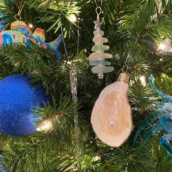Oceans Рождественская елка Украшение Простой Праздничный Праздник Украшение Подарок На День Рождения Рождество