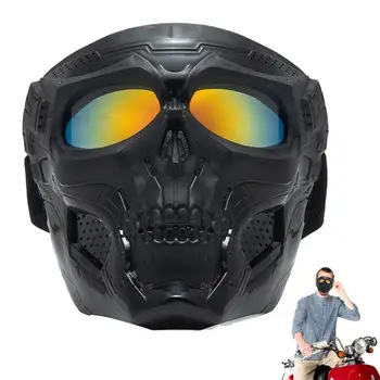 Очки для верховой езды Мотоциклетный гоночный чехол Мотоцикл Лыжные очки Внедорожные очки Защита от пыли Ветрозащитные очки Мотоцикл